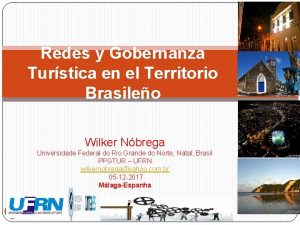 Redes y Gobernanza Turstica en el Territorio Brasileo