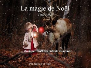 Citations sur la magie de noel