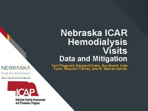 Nebraska ICAR Hemodialysis Visits Data and Mitigation Teri