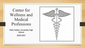 Center for Wellness and Medical Professions Palm Harbor