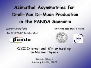 Azimuthal Asymmetries for DrellYan DiMuon Production in the