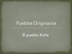 Pueblos Originarios El pueblo Kolla Bandera de Whipala