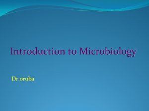 Classification of microorganisms