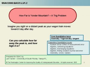 SSAC 2006 QA 531 LV 1 2 How