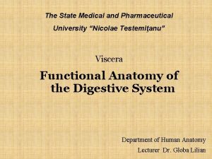The State Medical and Pharmaceutical University Nicolae Testemianu