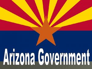 Arizonas Three Branches u Legislative The State Legislature
