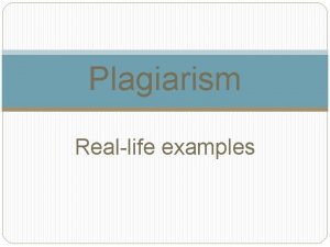 Plagiarism Reallife examples Meredith Mc Iver speech writer