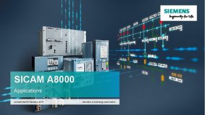 SICAM A 8000 Applications unrestricted Siemens 2019 siemens