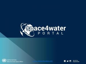 www space 4 water org UNOOSA Space 4