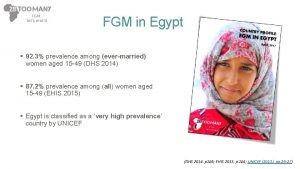 FGM in Egypt 92 3 prevalence among evermarried