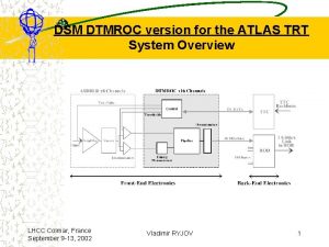 DSM DTMROC version for the ATLAS TRT System