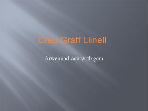 Creu Graff Llinell Arweiniad cam wrth gam Creu