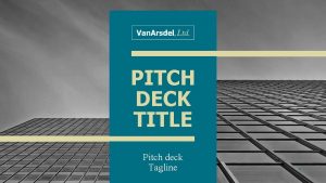 PITCH DECK TITLE Pitch deck Tagline 1 PITCH