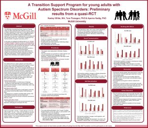 A Transition Support Program for young adults with
