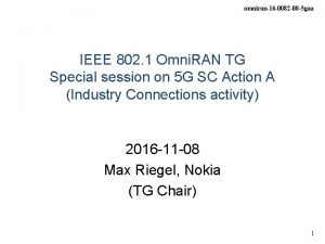 omniran16 0082 00 5 gaa IEEE 802 1