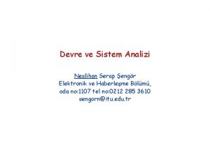 Neslihan serap şengör not dağılımı