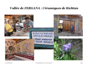 Valle de FERGANA Cramiques de Richtan 12062021 Ouzbkistan