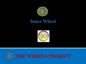 Inner Wheel THE WHEELS PROJECT INNER WHEEL WHEELS