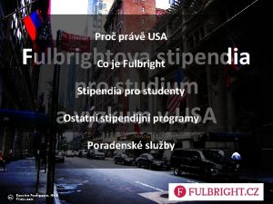 Fulbrightova štipendija