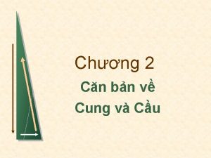 Sự dịch chuyển đường cung