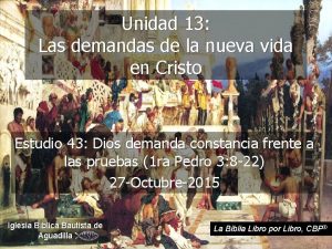 Unidad 13 Las demandas de la nueva vida