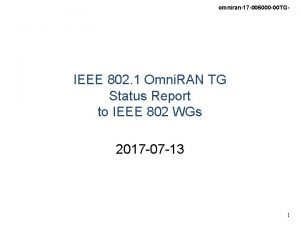 omniran17 006000 00 TG IEEE 802 1 Omni