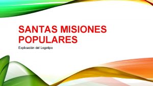 Logo de las misiones