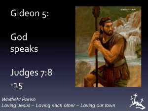 God speaks to gideon