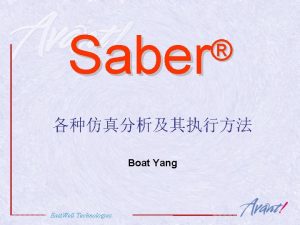 Saber Boat Yang East Well Technologies East Well