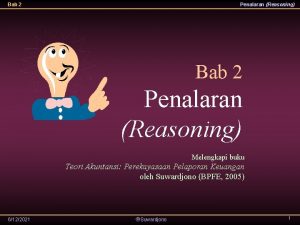 Bab 2 Penalaran Reasoning Melengkapi buku Teori Akuntansi