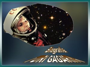 Yuri Gagarin 1934 1968 foi um cosmonauta sovitico
