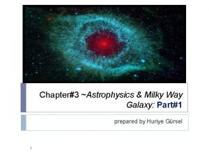 Chapter3 Astrophysics Milky Way Galaxy Part1 prepared by