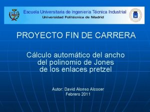 PROYECTO FIN DE CARRERA Clculo automtico del ancho