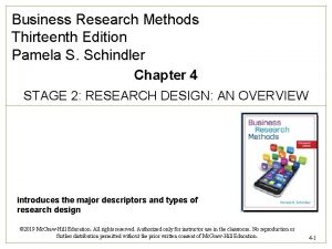 Business Research Methods Thirteenth Edition Pamela S Schindler