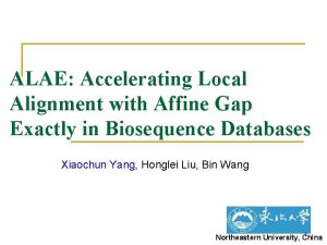 ALAE Accelerating Local Alignment with Affine Gap Exactly