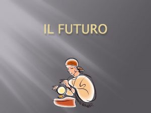 Futuro di probabilità italian