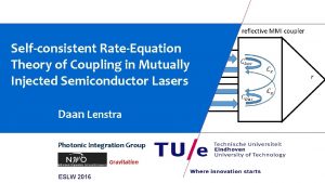 Selfconsistent RateEquation Theory of Coupling in Mutually Injected