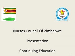 Nurses council of zimbabwe verification