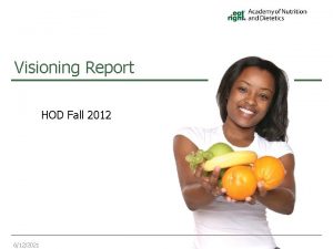 Visioning Report HOD Fall 2012 6122021 Visioning Report