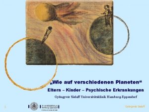 Wie auf verschiedenen Planeten Eltern Kinder Psychische Erkrankungen