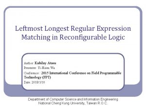 Regex longest match