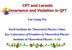 CPT and Lorentz Invariance and Violation in QFT