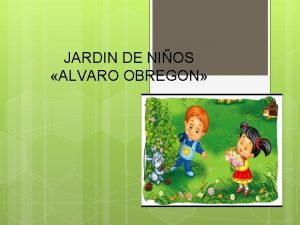 JARDIN DE NIOS ALVARO OBREGON SITUACION DIDACTICA LA