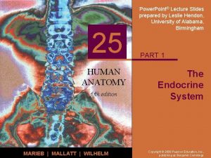 25 HUMAN ANATOMY fifth edition MARIEB MALLATT WILHELM