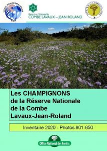 Les CHAMPIGNONS de la Rserve Nationale de la