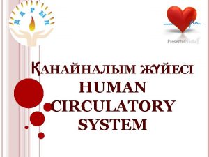 HUMAN CIRCULATORY SYSTEM HUMAN CIRCULATORY SYSTEM Functions of