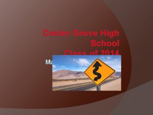 Center Grove High School Class of 2014 Mapping
