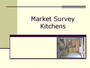 Market Survey Kitchens Popular companies for modular kitchen
