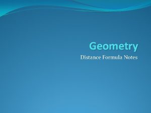 Geometry Distance Formula Notes NOTEBOOK CHECK SHEET Quizzes