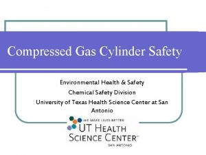 Compressed Gas Cylinder Safety Environmental Health Safety Chemical